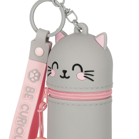 Trousse Mini Kawaii - Kitty | Le Porte Clef super pratique en forme de Chat signé Legami