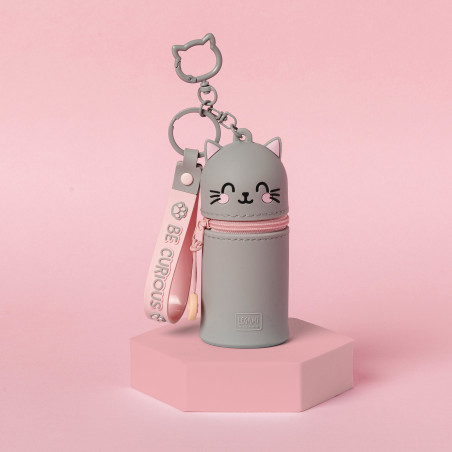 Trousse Mini Kawaii - Kitty | Le Porte Clef super pratique en forme de Chat signé Legami