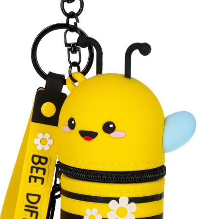 Trousse Mini Kawaii - Bee | Le Porte-Clef super pratique qui fait la différence signé Legami
