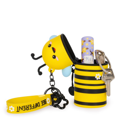 Trousse Mini Kawaii - Bee | Le Porte-Clef super pratique qui fait la différence signé Legami