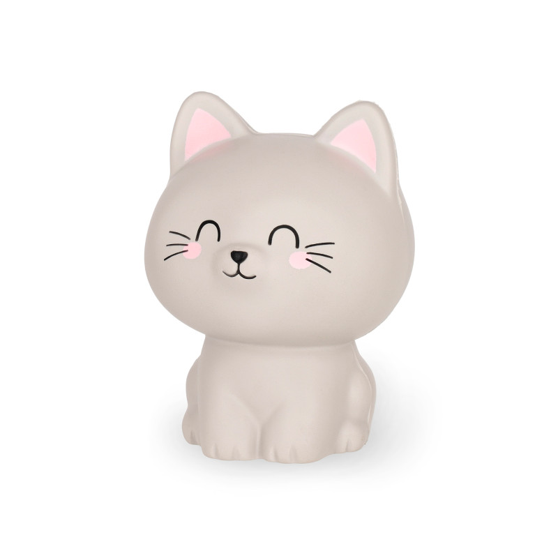 Anti-Stress Chat Kitty Squeezies Legami - Texture moelleuse, effet relaxant et design décalé pour décompresser