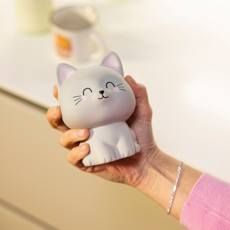 Anti-Stress Chat Kitty Squeezies Legami - Texture moelleuse, effet relaxant et design décalé pour décompresser