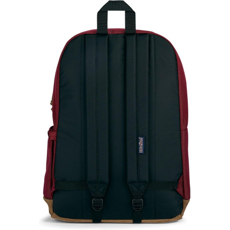 JanSport Right Pack 28L Russet Red – bretelles rembourrées et dos matelassé