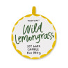 Bougie A Dopo Paddywax Wild Lemongrass avec motif serpent en céramique colorée.