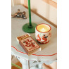 Bougie parfumée Ginger & Teak A Dopo Paddywax avec motif sirène et lune en céramique. Paddywax