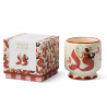 Bougie parfumée Ginger & Teak A Dopo Paddywax avec motif sirène et lune en céramique. Paddywax