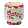 Bougie A Dopo Ocean Tide Paddywax avec motif poissons koi, étoiles et décor marin. Paddywax