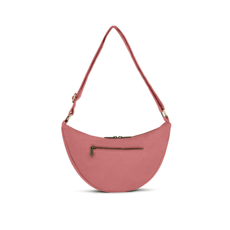 Sac banane Andréa Hindbag Rose Blush, une teinte poudrée et élégante pour une touche féminine et tendance.
