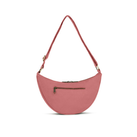 Sac banane Andréa Hindbag Rose Blush, une teinte poudrée et élégante pour une touche féminine et tendance.