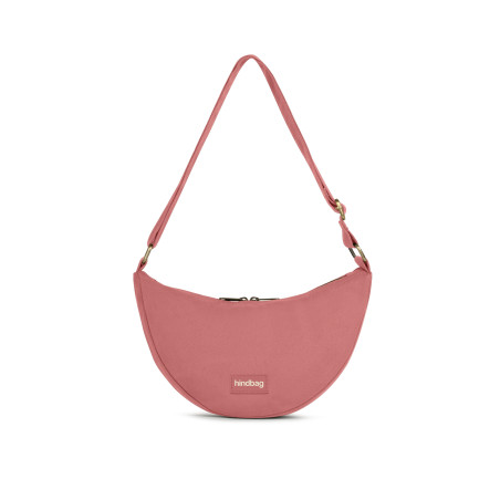 Sac banane Andréa Hindbag Rose Blush, une teinte poudrée et élégante pour une touche féminine et tendance.