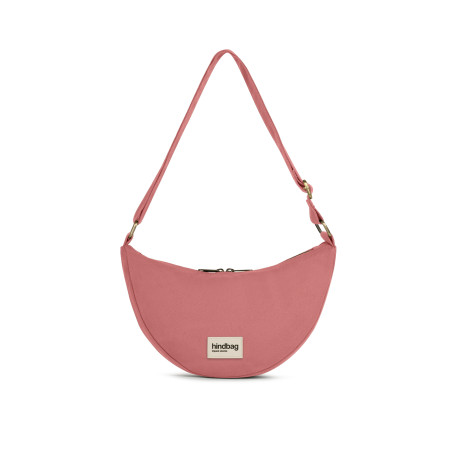 Sac banane Andréa Hindbag Rose Blush, une teinte poudrée et élégante pour une touche féminine et tendance.