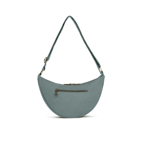 Sac banane Andréa Hindbag Sauge, une nuance douce et végétale pour une silhouette chic et naturelle.
