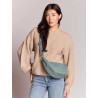 Sac banane Andréa Hindbag Sauge, une nuance douce et végétale pour une silhouette chic et naturelle.