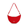 Sac banane Andréa Hindbag Rouge Carmin, une nuance douce et végétale pour une silhouette chic et naturelle.