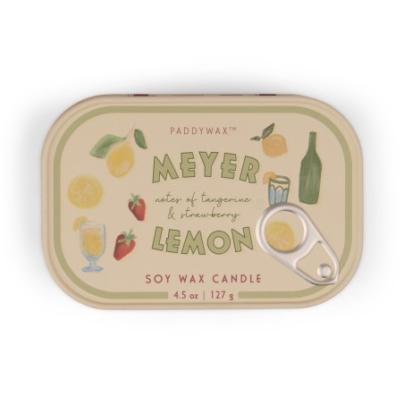 Bougie Bistrot Paddywax Meyer Lemon 8oz /125 g au parfum citron