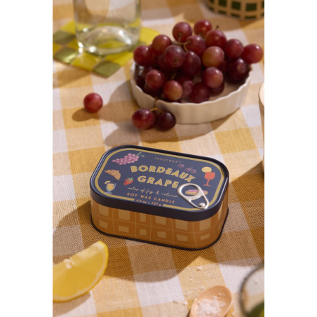 Bougie Bistrot Paddywax Bordeaux Grape 8oz /125 g au parfum raisin