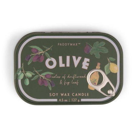 Bougie Bistrot Paddywax Olive 8oz /125 g au parfum olive