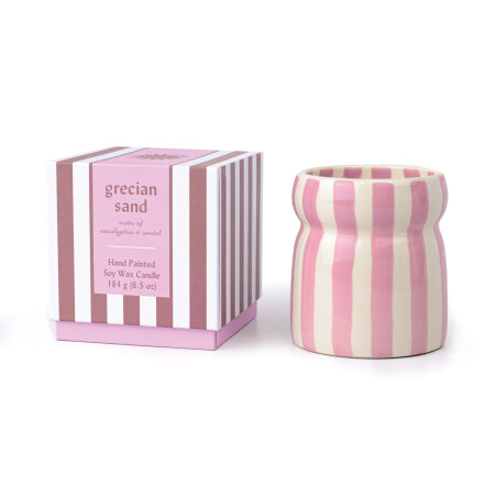 Bougie Cabana Paddywax Grecian Sand – inspiration méditerranéenne et estivale