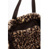 Hindbag Claude Léopard - Le sac Cabas en Fausse Fourrure chic et stylé