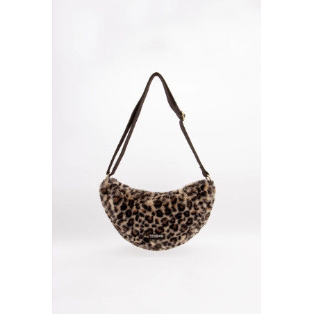 Sac Banane Hindbag Andrea Léopard - La mode chic en Fausse Fourrure