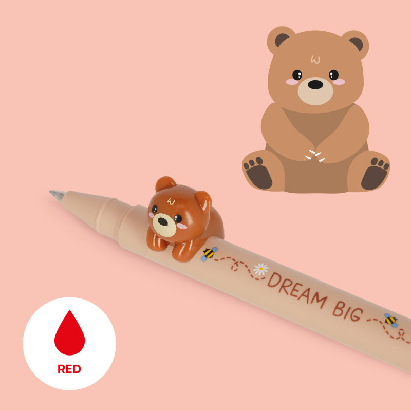Un concentré de tendresse ! Le stylo Lovely Teddy Bear de Legami transforme chaque note en un adorable moment de douceur.