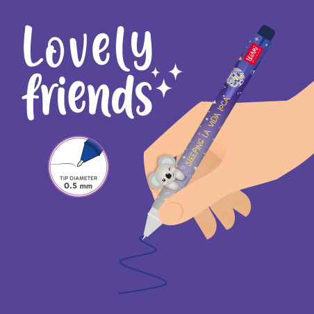 Accroche-toi à la douceur ! Le stylo Lovely Koala de Legami est le compagnon kawaii idéal pour écrire avec le sourire.