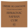 Bougie Armagnac, Safran & Cuir | La Cirerie De Gascogne | Idées Cadeaux