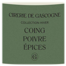 Bougie Parfumée Coing, Poivre & Piment | La Cirerie De Gascogne