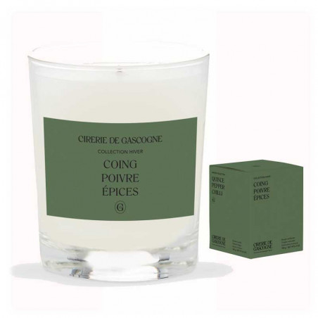 Cirerie De Gascogne | Bougie Coing, Poivre & Piment Cirerie De Gascogne | Bougie Coing, Poivre & Piment
