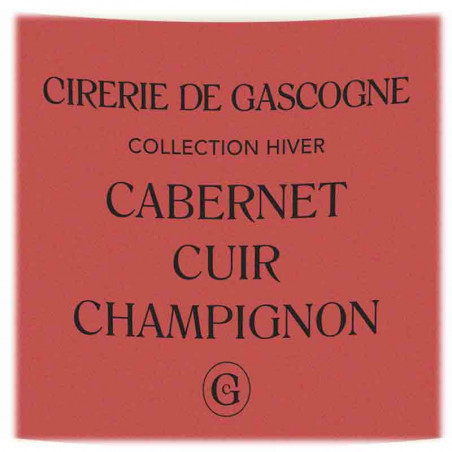 La Cirerie De Gascogne | Bougie Cabernet, Cuir & Champignons