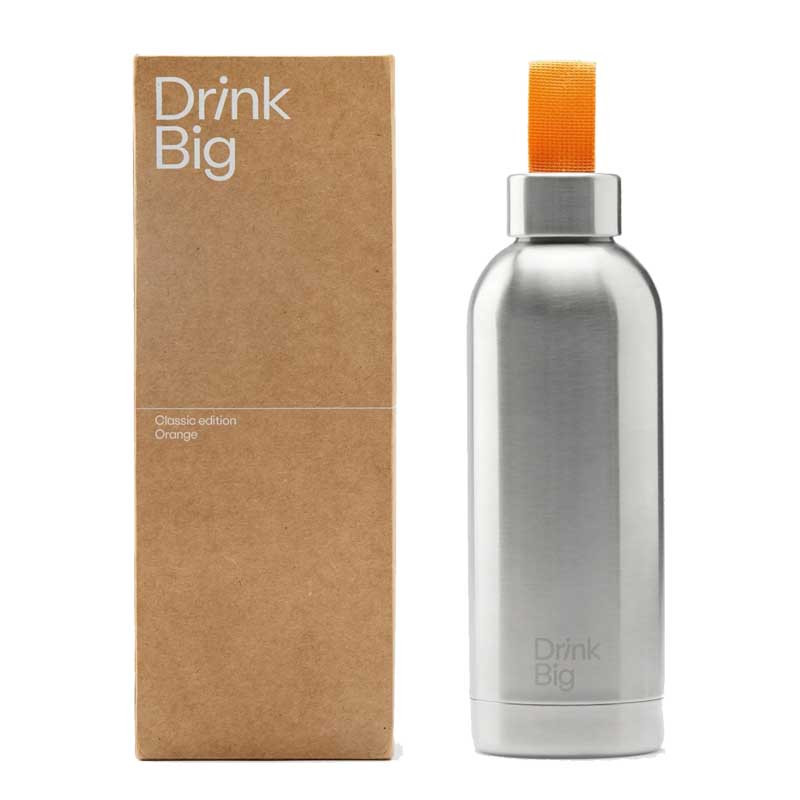 Bouteille Classic Orange | Drink Big | idées Cadeaux Bouteille Classic Orange | Drink Big | idées Cadeaux