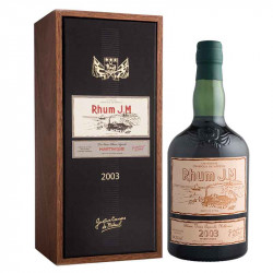 Rhum JM 2003 | 15 ans d'âge Millésimé