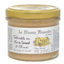 Manoir Alexandre | Tartinable au foie gras de Canard et Olivade
