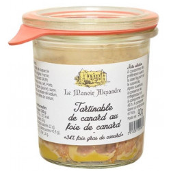 Tartinable canard 34% foie...