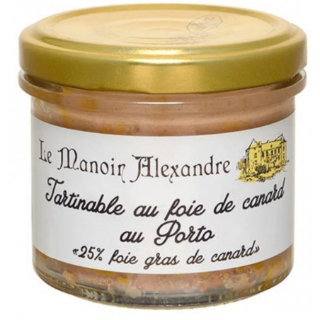 Manoir Alexandre | Tartinable de foie gras de Canard au Porto