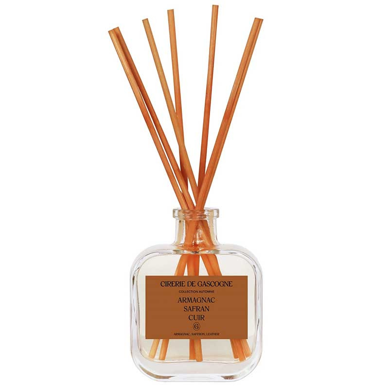 Diffuseur Armagnac, Safran & Cuir | La Cirerie De Gascogne Diffuseur Armagnac, Safran & Cuir | La Cirerie De Gascogne