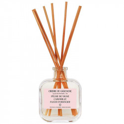 Diffuseur Pêche Camomille & Fleur d’Oranger | La Cirerie De Gascogne