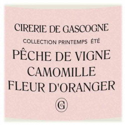 La Cirerie De Gascogne | Pêche Camomille & Fleur d’Oranger
