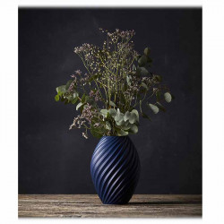 Vase River Bleu Matt | Idée Cadeau Morso