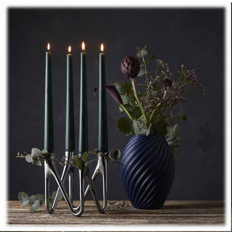Vase River Bleu Matt | Maison & Objet