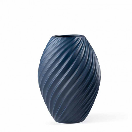 Vase River Bleu Matt | Morso