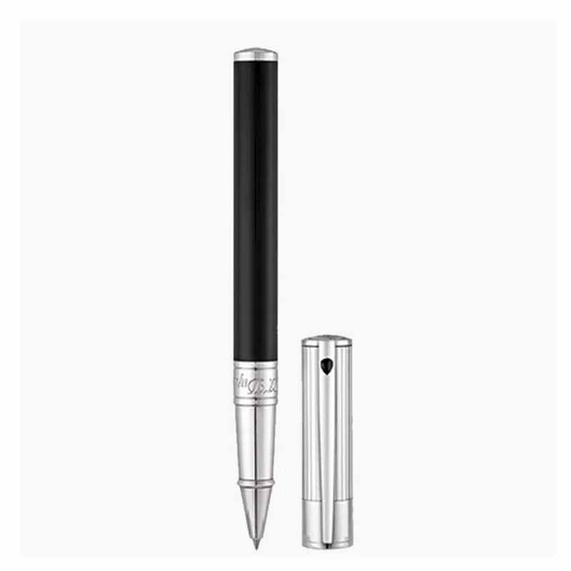 Stylo Dupont D-initial Roller | Noir & Goldsmith Stylo Dupont D-initial Roller | Noir & Goldsmith