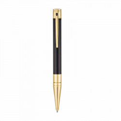 Stylo Dupont D-Initial Bille Noir & Golden