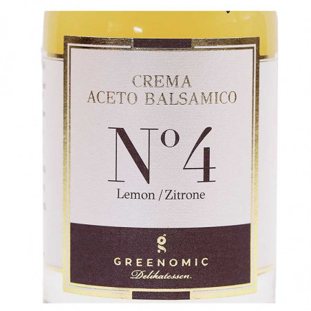 Crème de Vinaigre Balsamique | N°4 Citron | Greenomic | Idées Cadeaux