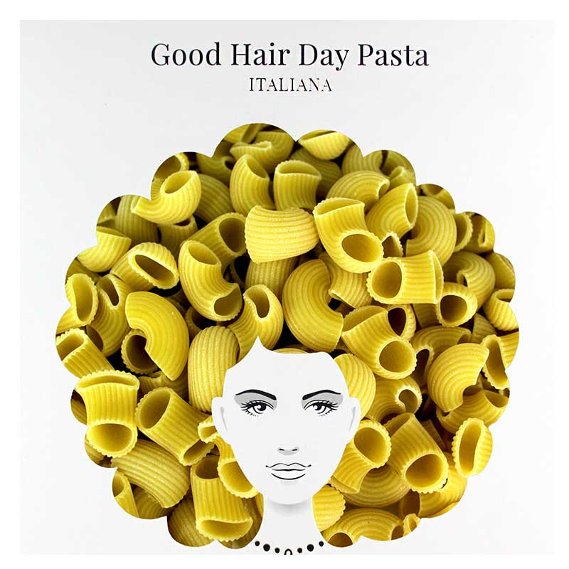 Good Hair Pasta | Cavatappi Grandi Bronzo | Cadeau Fun Good Hair Pasta | Cavatappi Grandi Bronzo | Cadeau Fun