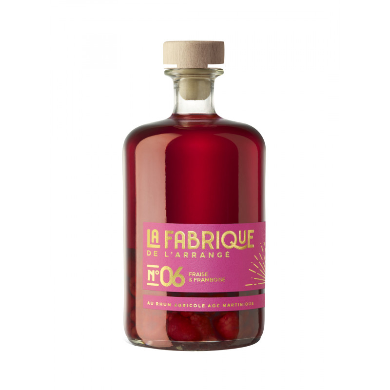 Rhum Arrangé N°6 | Fraise & Framboise | la fabrique de l'arrangé Rhum Arrangé N°6 | Fraise & Framboise | la fabrique de l'arrangé