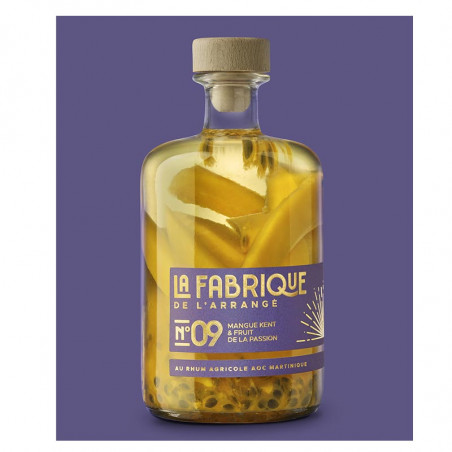 Rhum N°9 | La fabrique de l'arrangé | Mangue et Fruit De La Passion Rhum N°9 | La fabrique de l'arrangé | Mangue et Fruit De La Passion