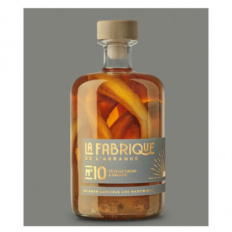 Rhum N°10 | La fabrique de l'arrangé | Fève De Cacao & Banane