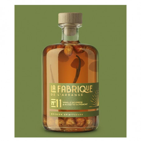 Rhum N°11 | La fabrique de l'arrangé | Vanille Bourbon & Noisette Rhum N°11 | La fabrique de l'arrangé | Vanille Bourbon & Noisette