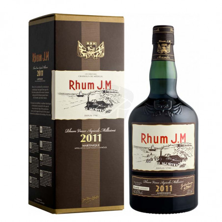 Rhum JM Millésime 2011 | Rhum Vieux 10 ANS | Cadeau Homme Rhum JM Millésime 2011 | Rhum Vieux 10 ANS | Cadeau Homme